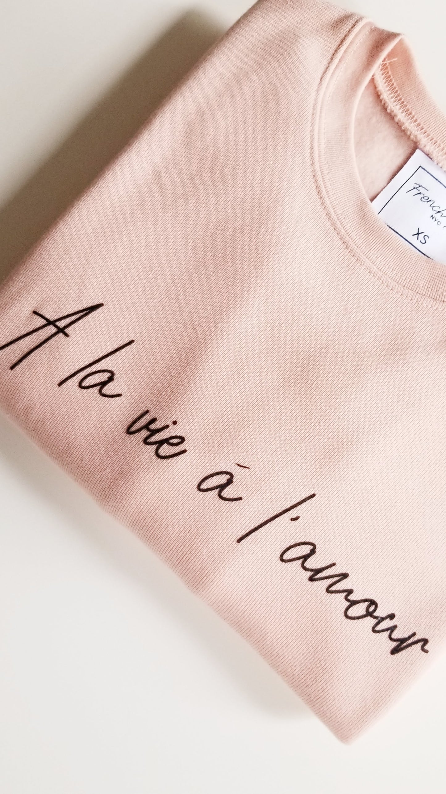 Sweater A la vie à l'amour wom(men
