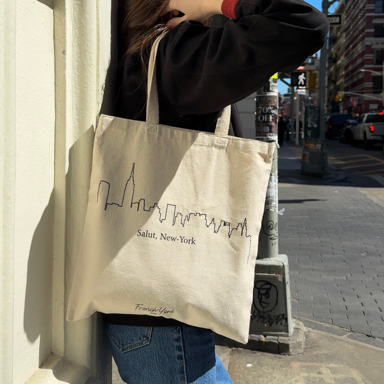 Tote bag Salut