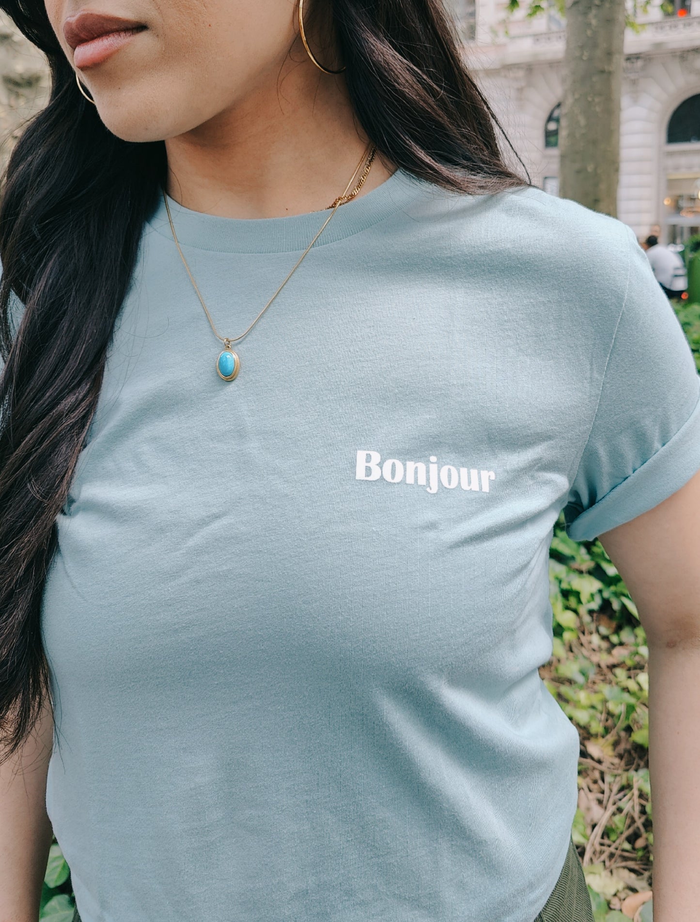 T-shirt Bonjour Wom(men)