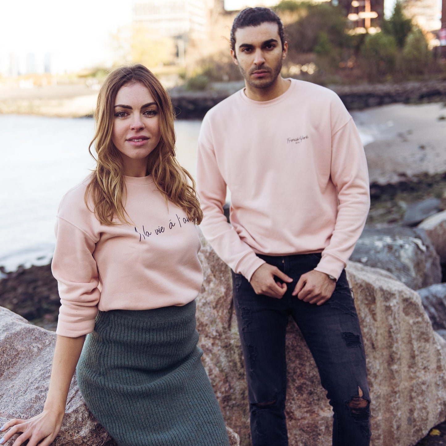 Sweater A la vie à l'amour wom(men