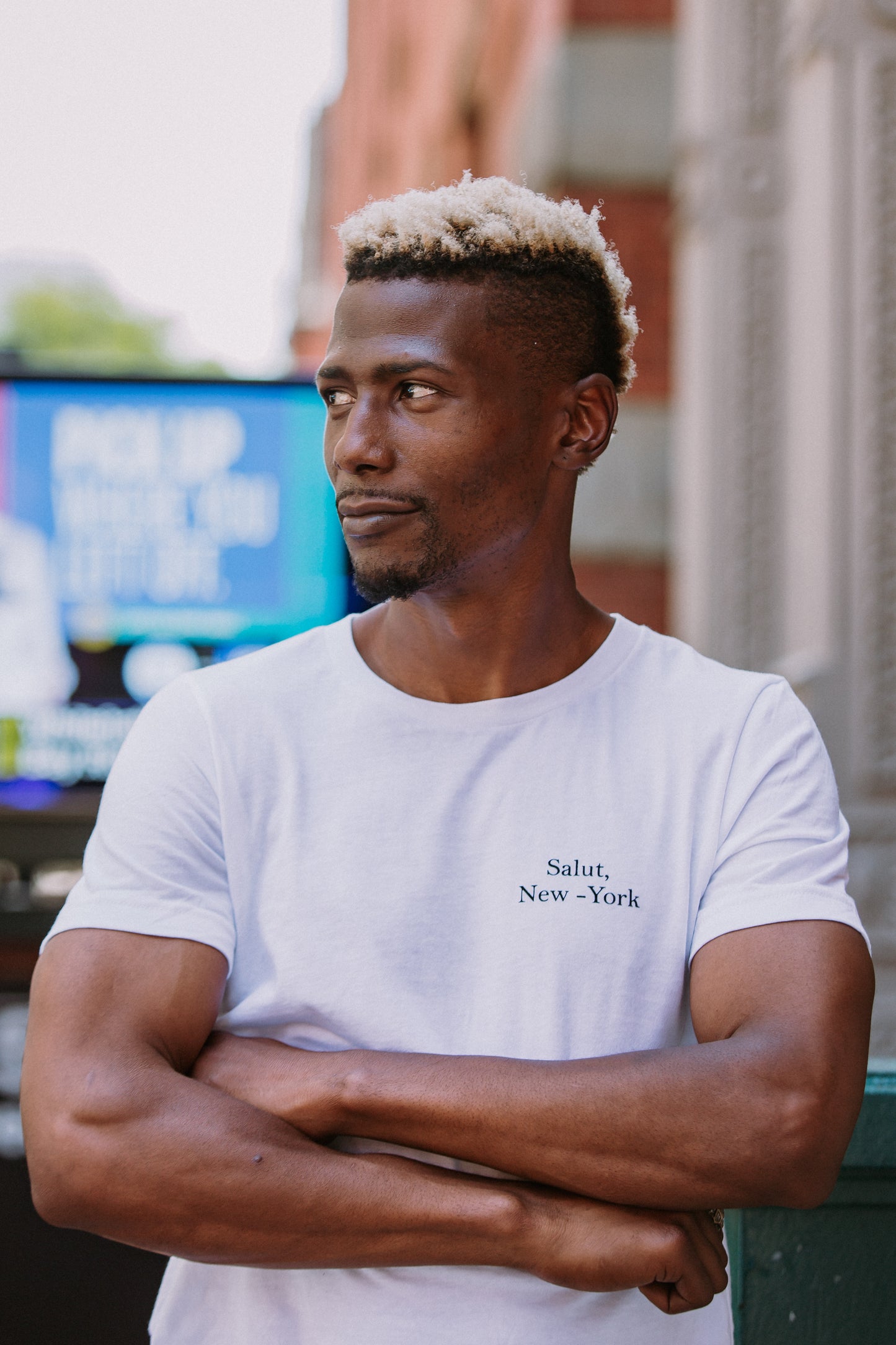 Salut NYC Mens T-shirt
