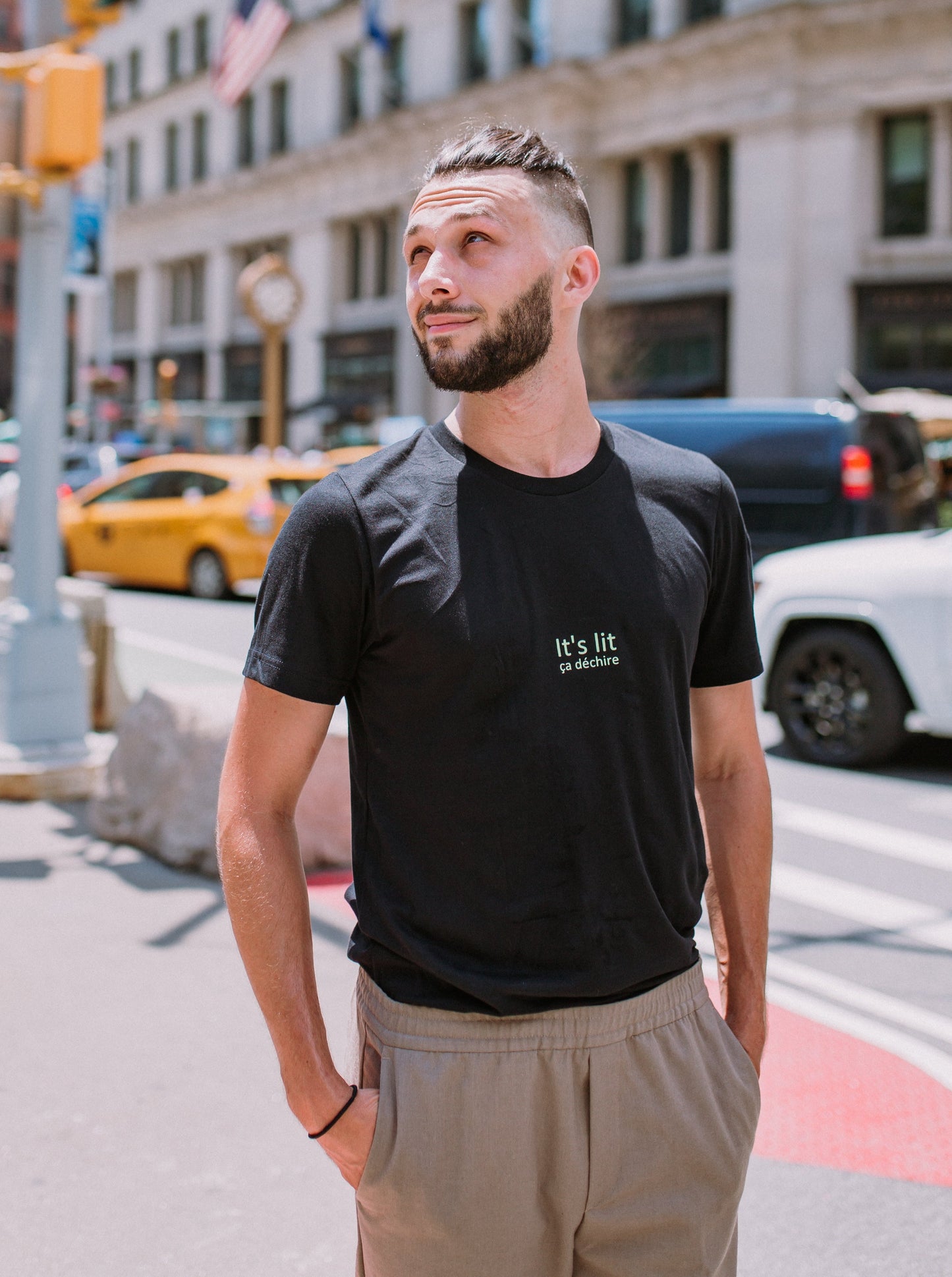 Men unisex T-shirt It's lit