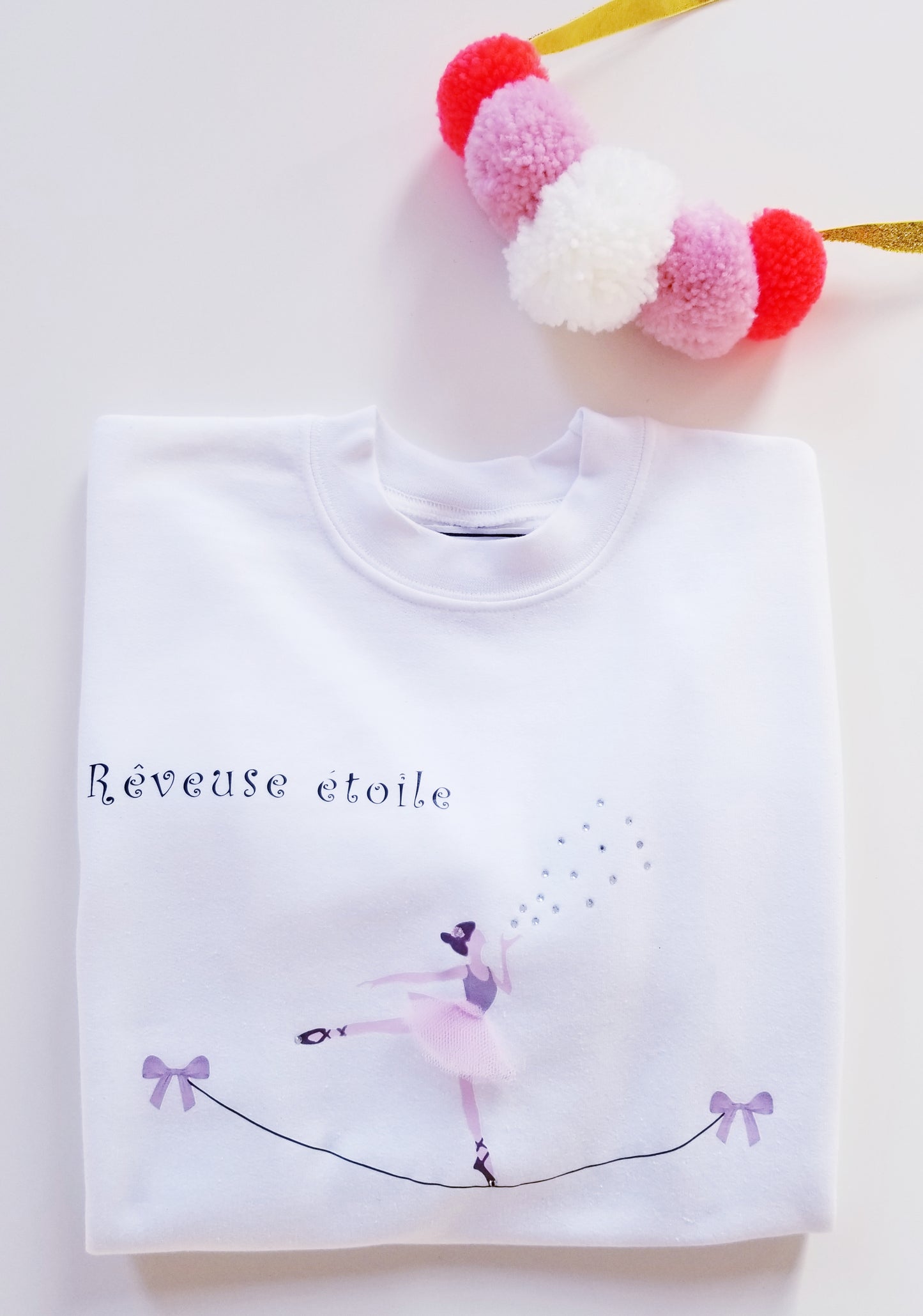 Kids sweater Girl Rêveuse étoile