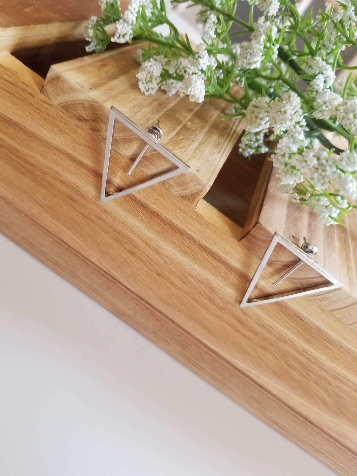 Triangle earrings