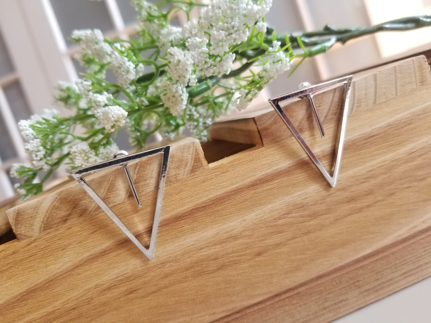 Triangle earrings