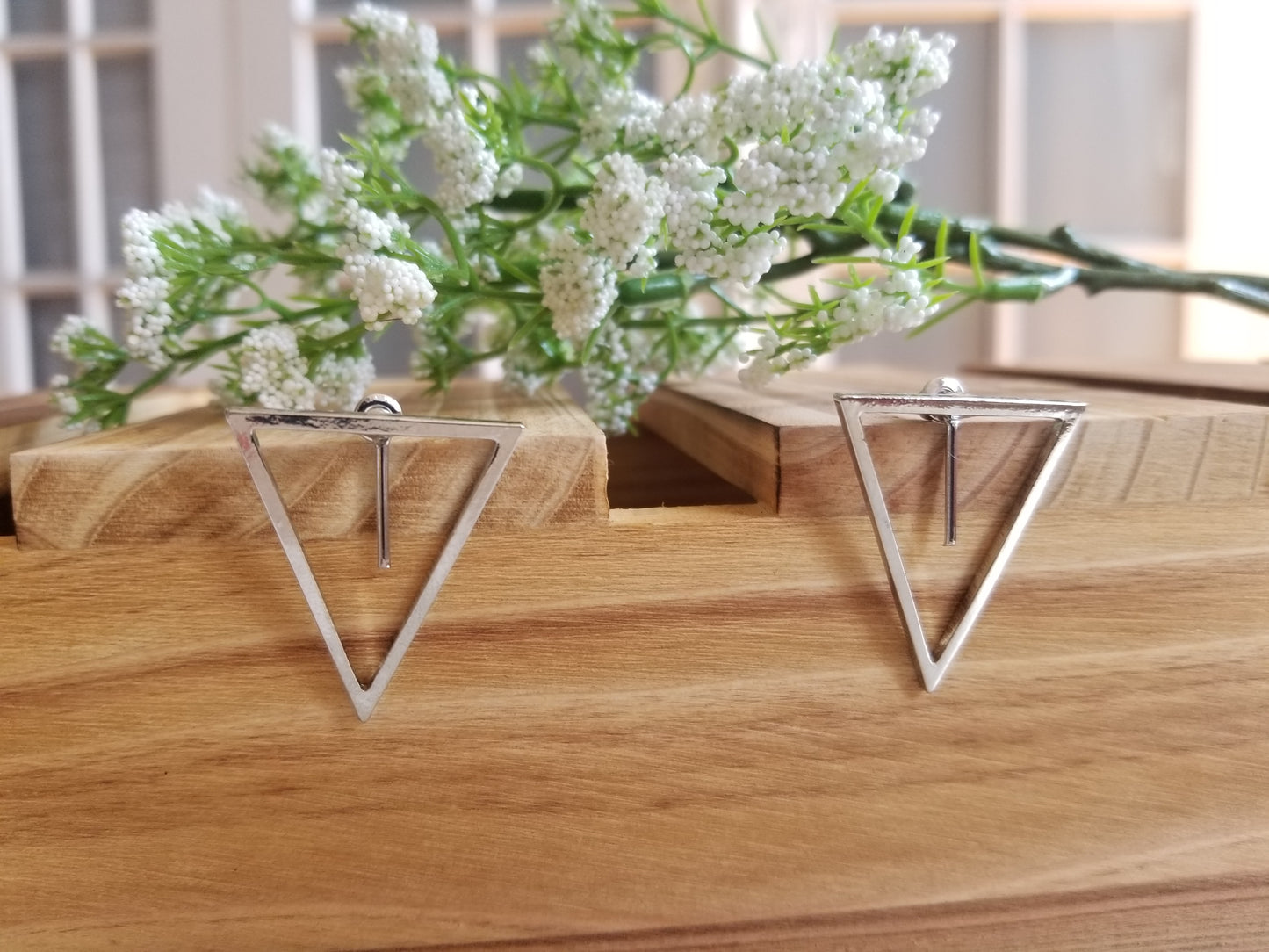 Triangle earrings