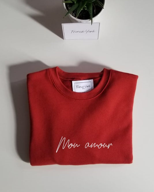 Men Sweater Mon amour