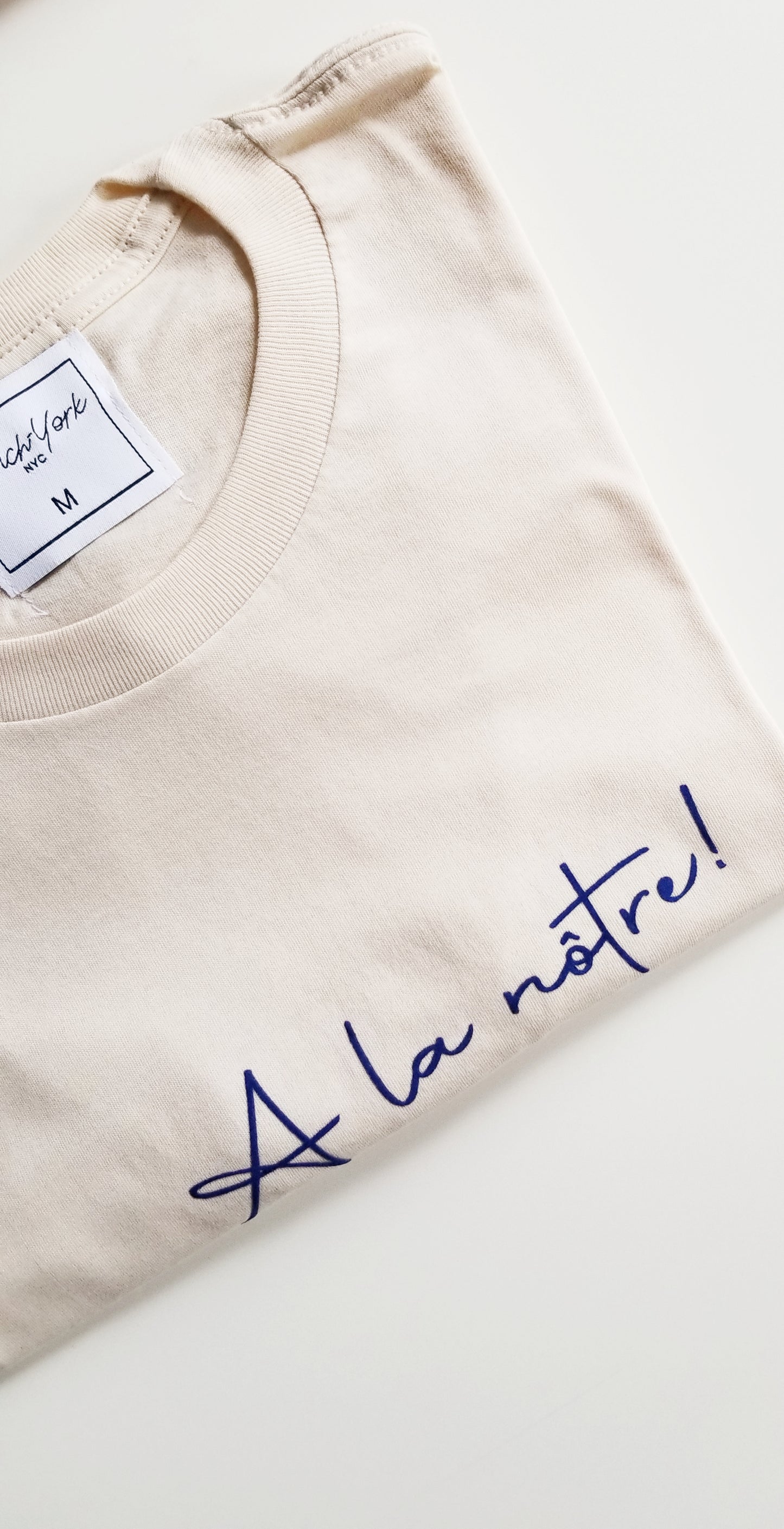 Tee unisex A la nôtre wom(men)