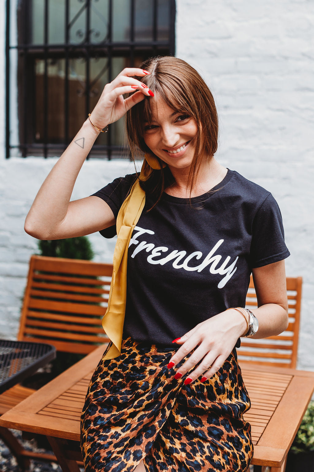 T-shirt Frenchy Black Wom