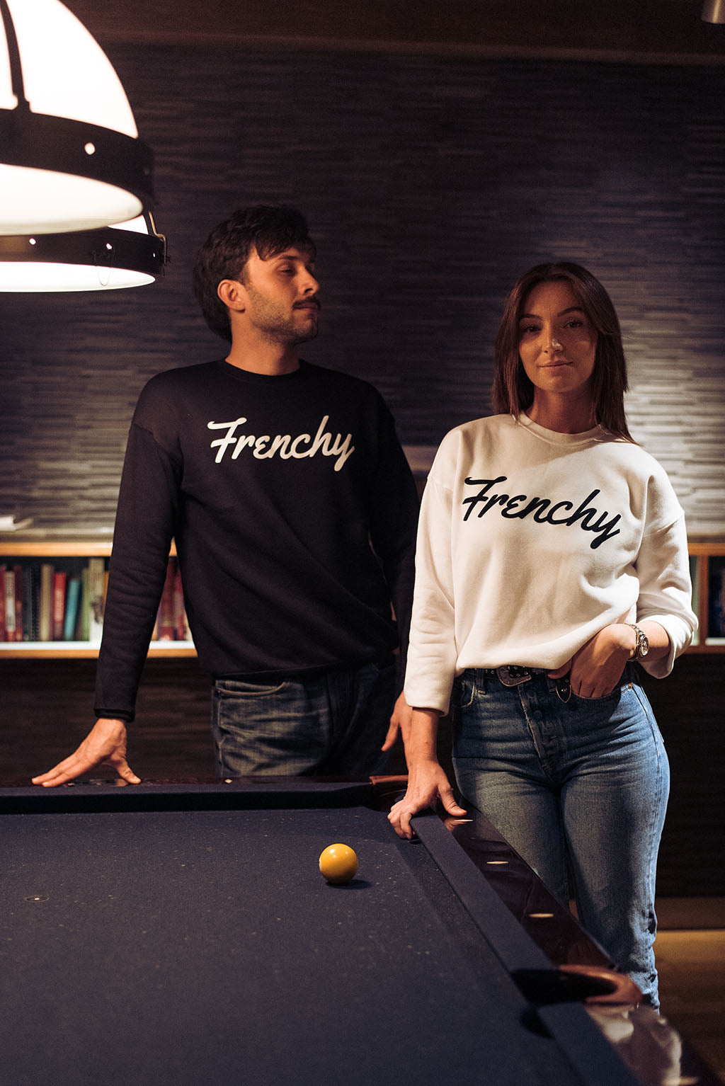 Men Sweater black Frenchy