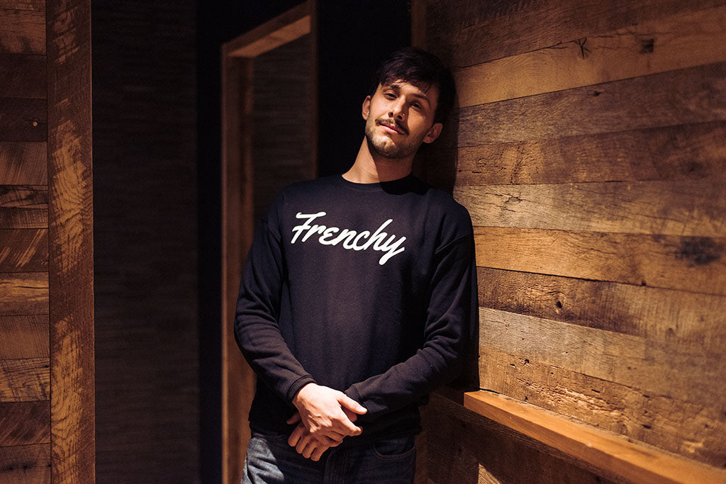 Men Sweater black Frenchy