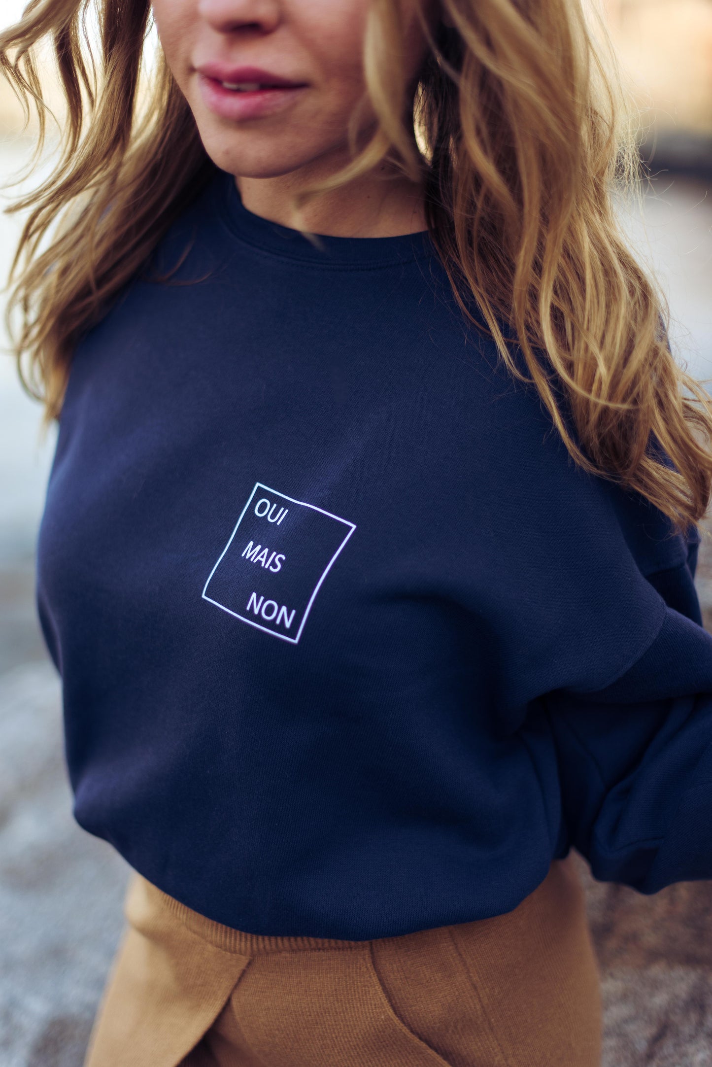 Sweater Oui mais Non wom
