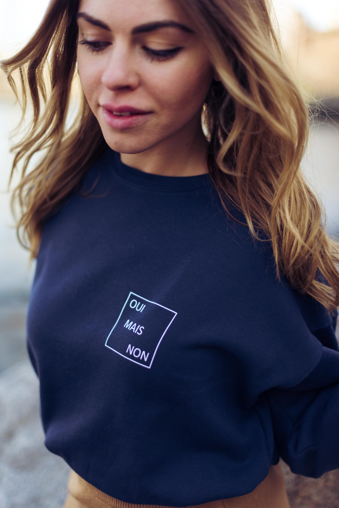 Sweater Oui mais Non wom