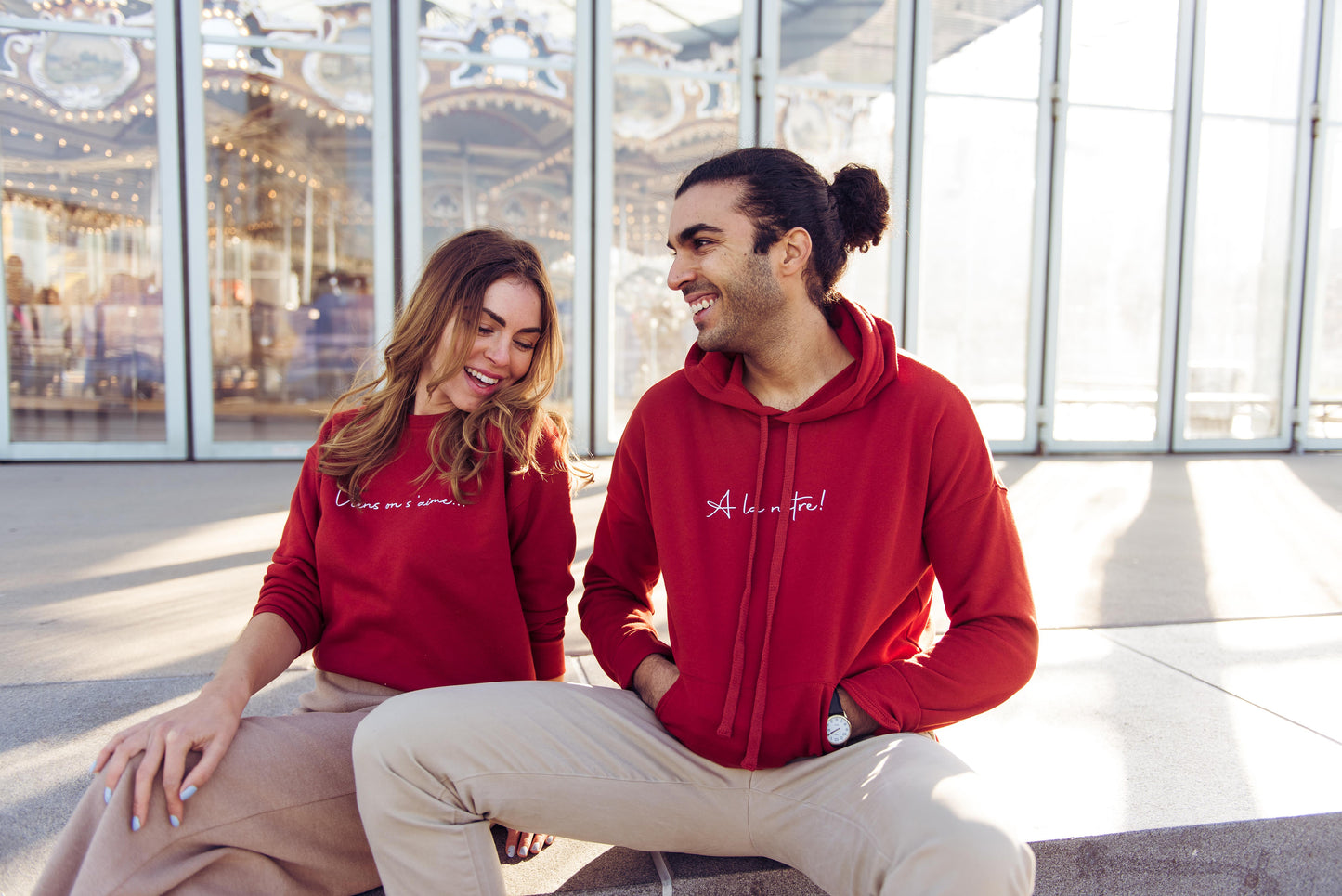 Sweater Viens on s'aime wom(men)
