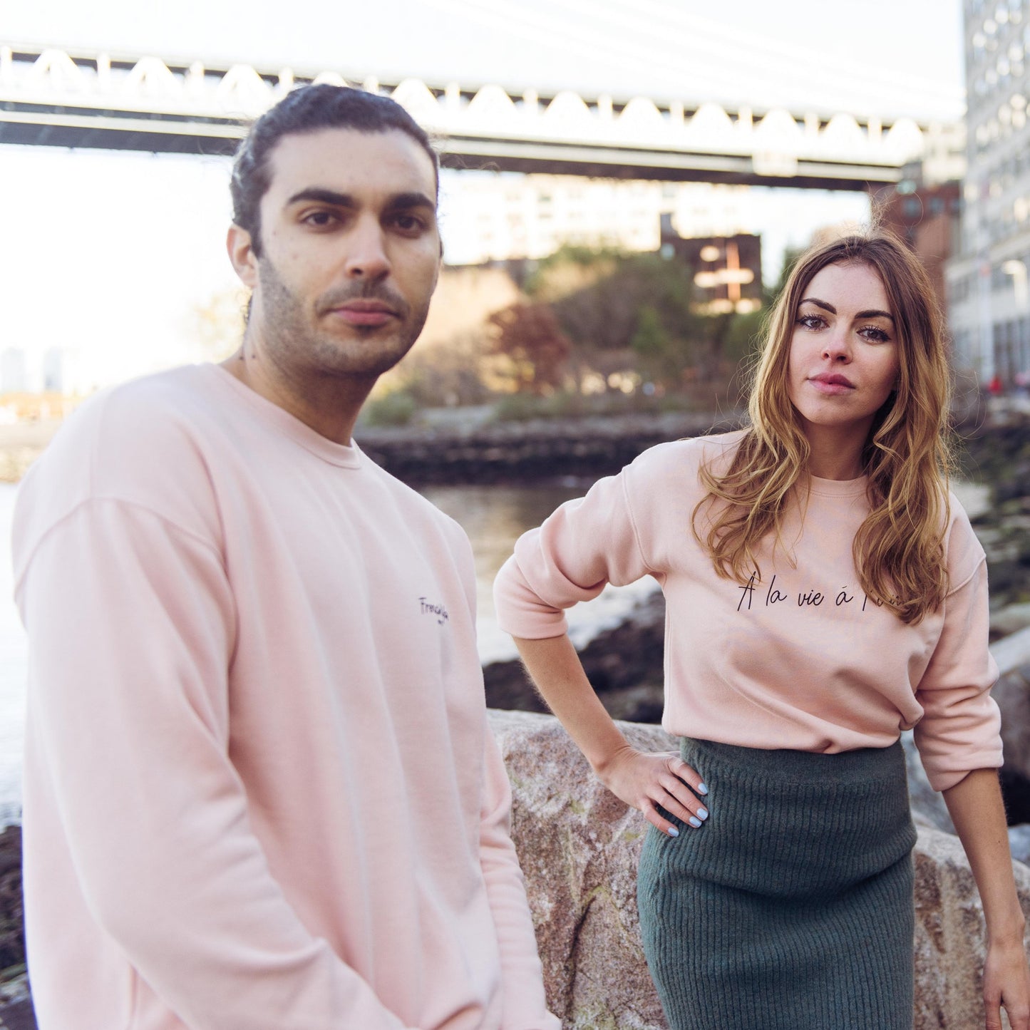 Sweater A la vie à l'amour Men
