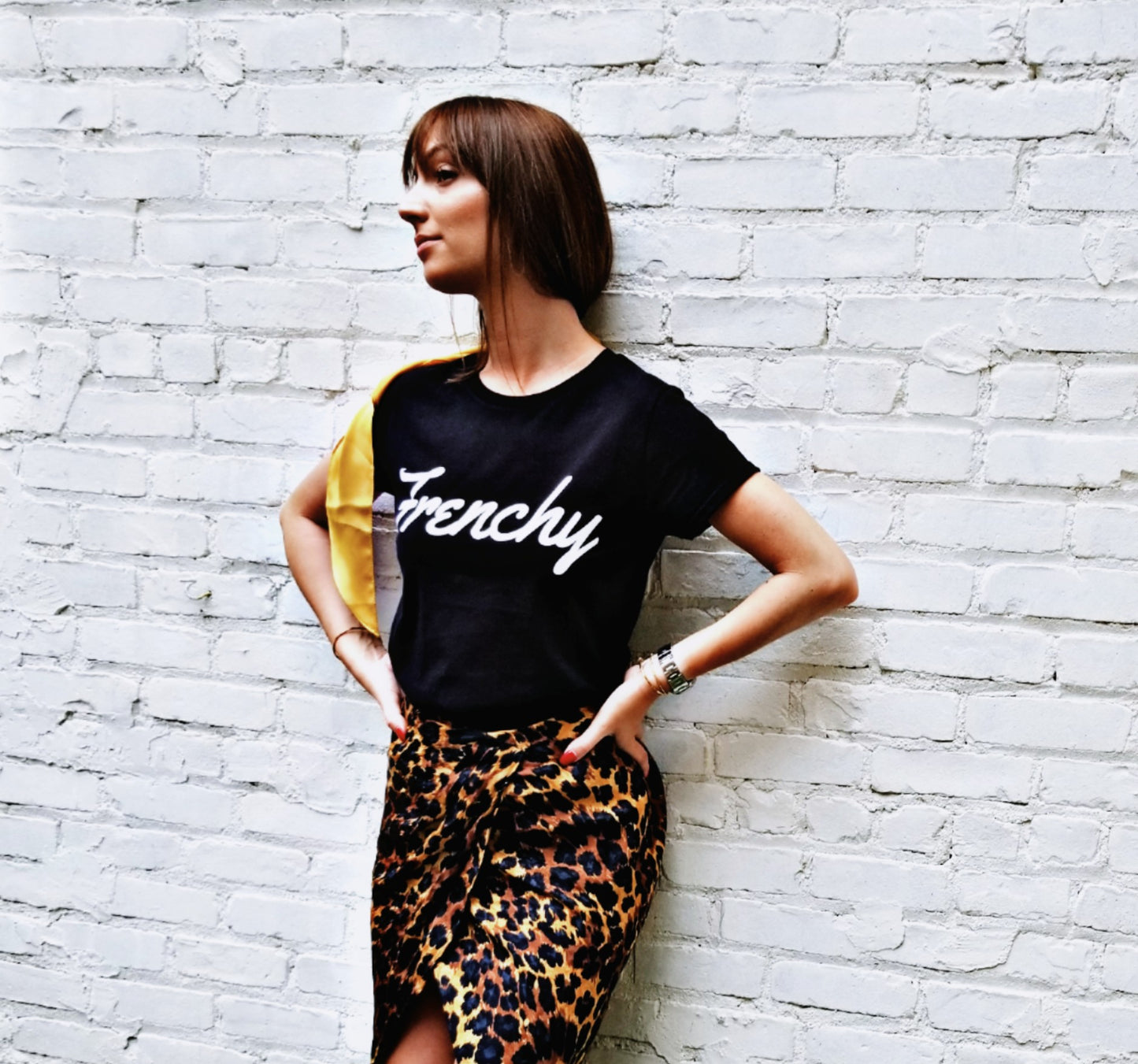 T-shirt Frenchy Black Wom
