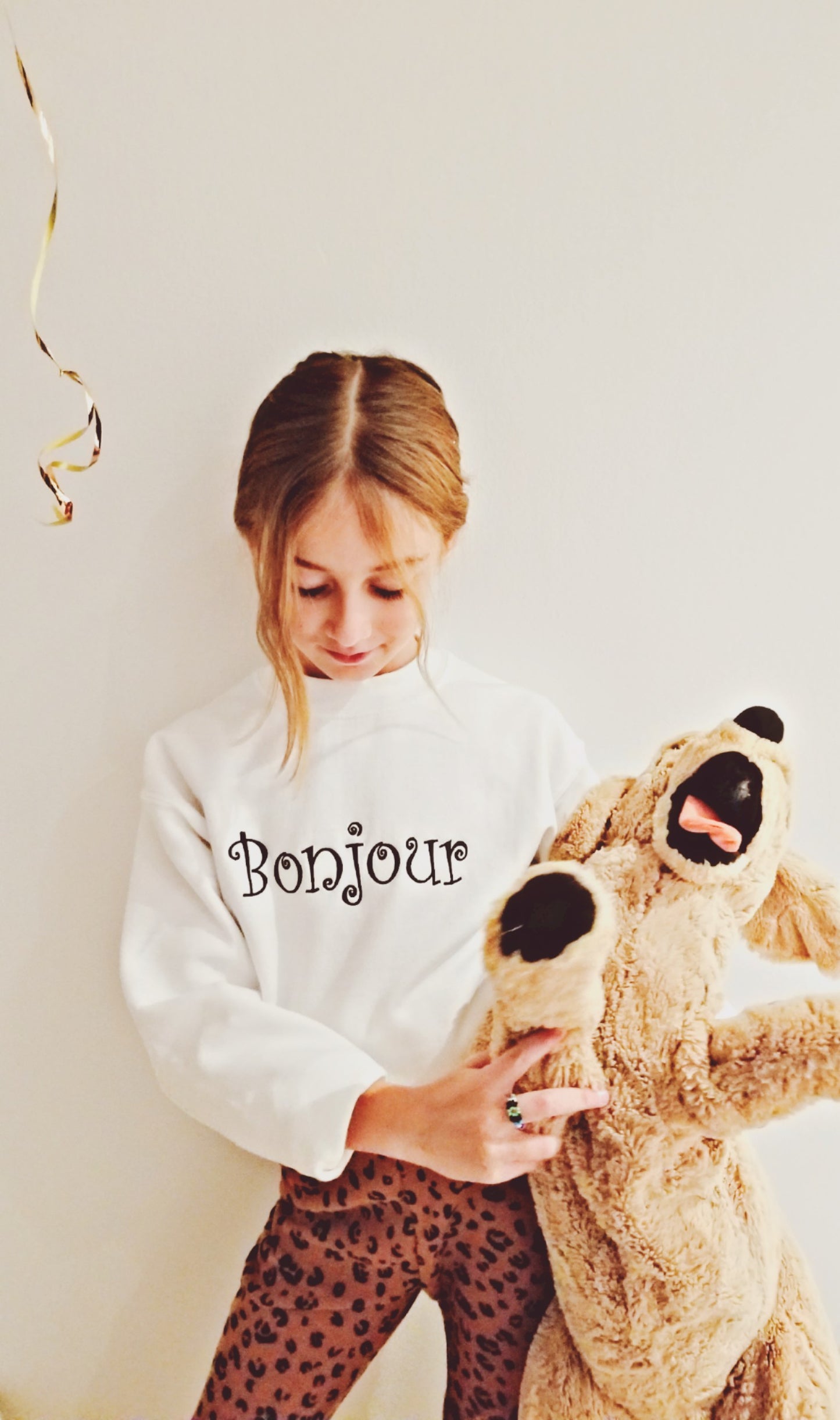 Kids sweater Unisex Bonjour