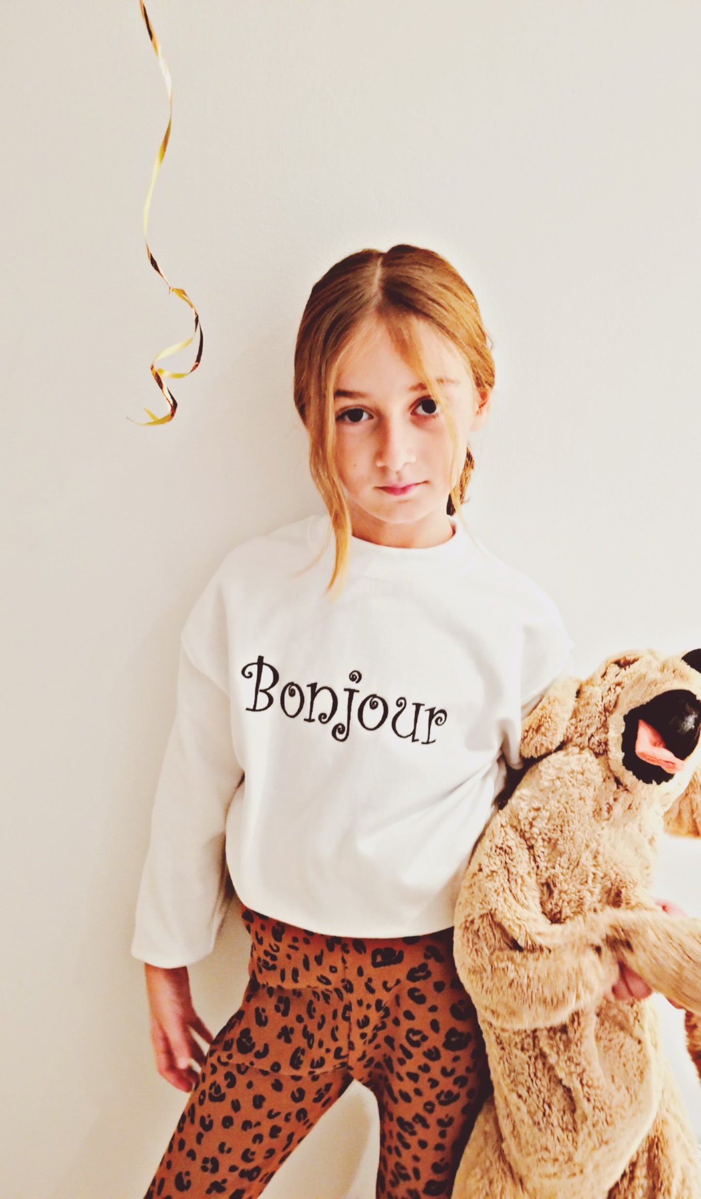 Kids sweater Unisex Bonjour