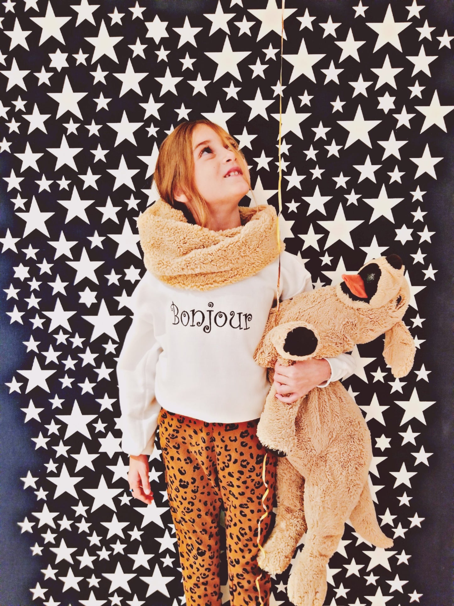 Kids sweater Unisex Bonjour