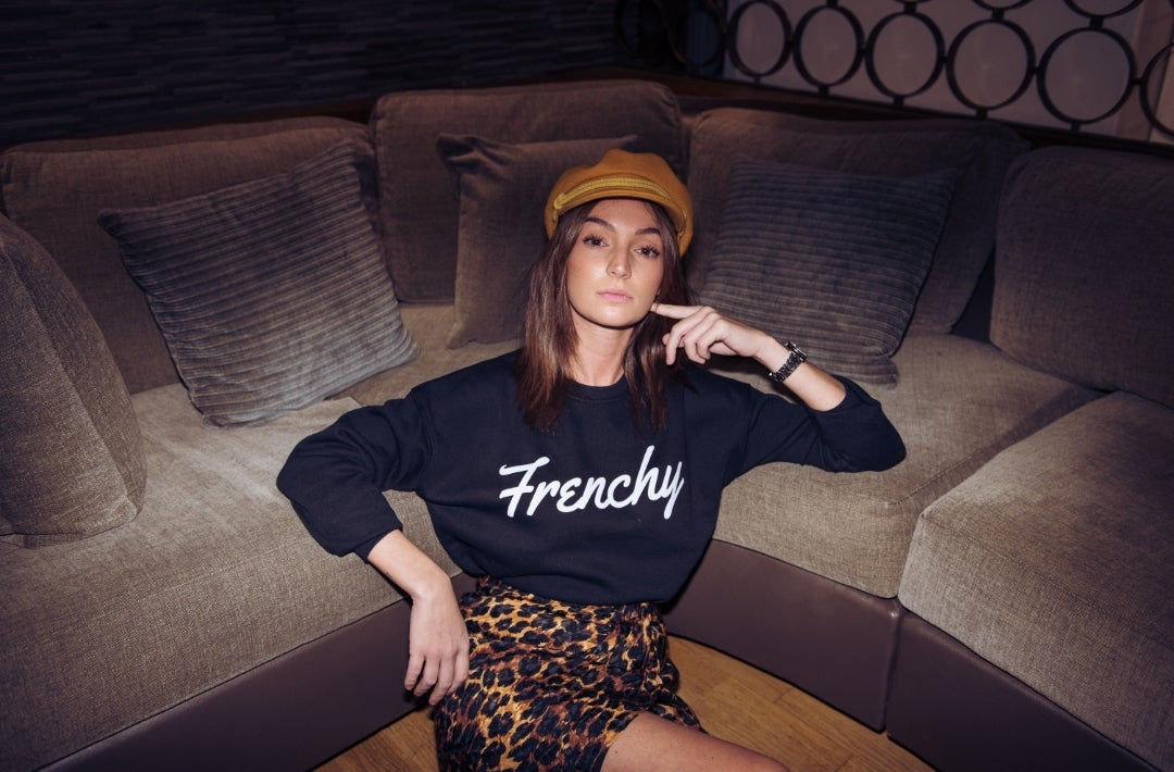 Sweater Black Frenchy wom
