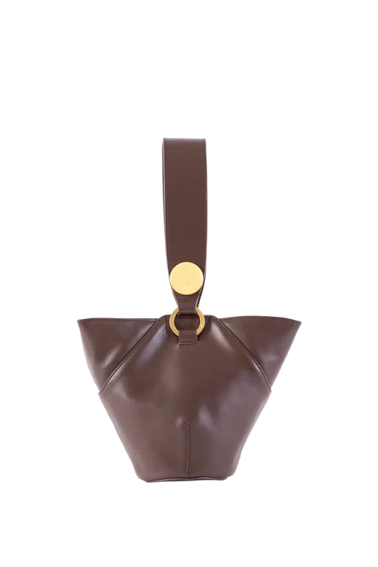 9PM Handbag Coffee Brown
