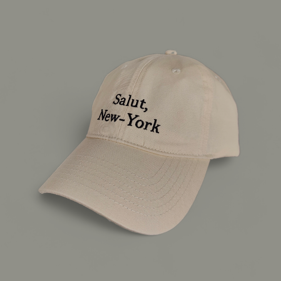 Cap New York beige wom(men)