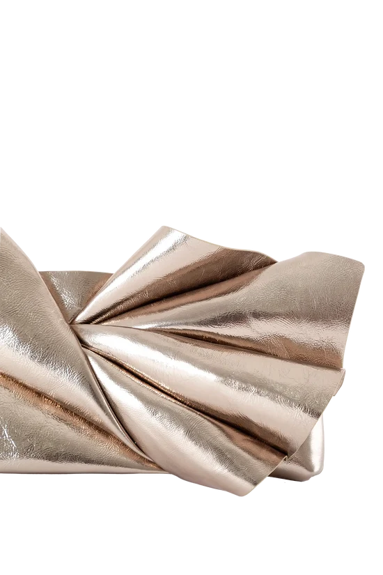 Midnight Bloom Clutch Gold bag