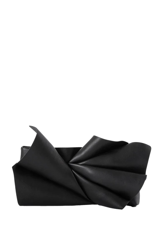 Midnight Bloom Clutch Gold bag
