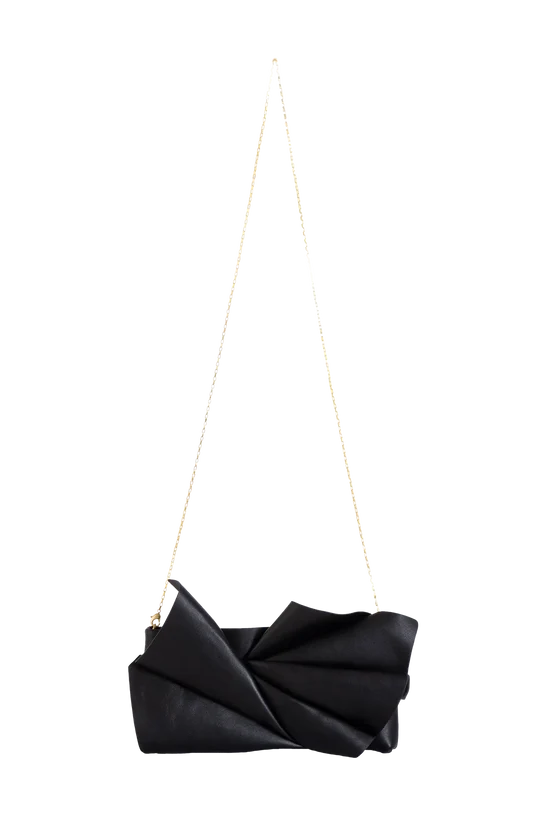 Midnight Bloom Clutch Gold bag