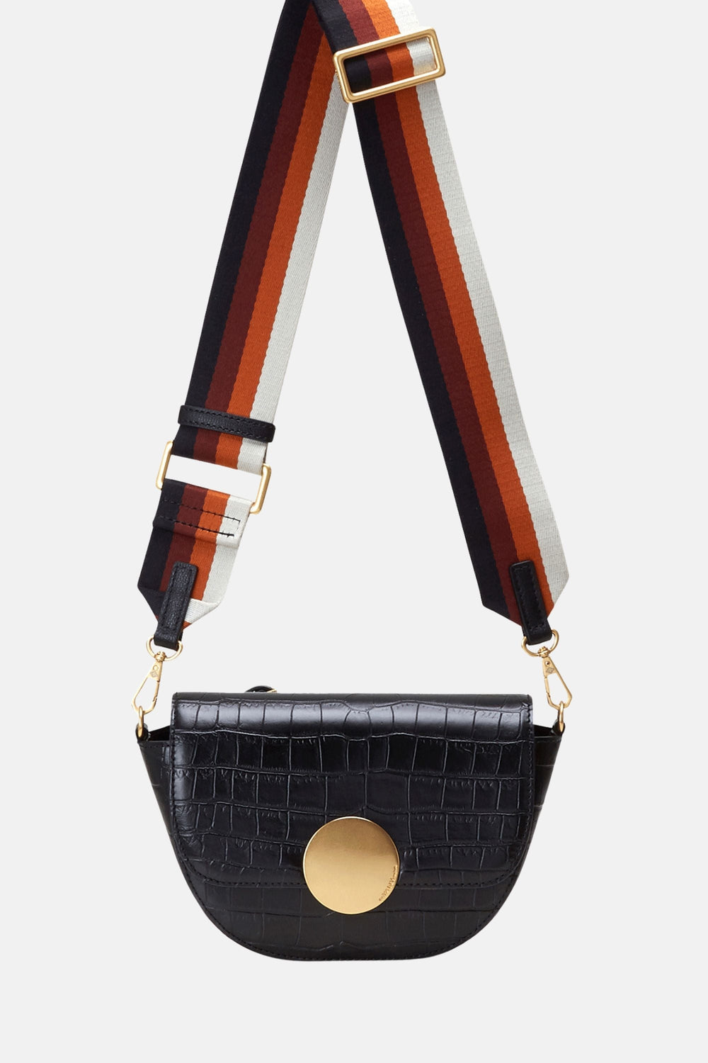 Oryany - Lottie Croco Saddle Crossbody