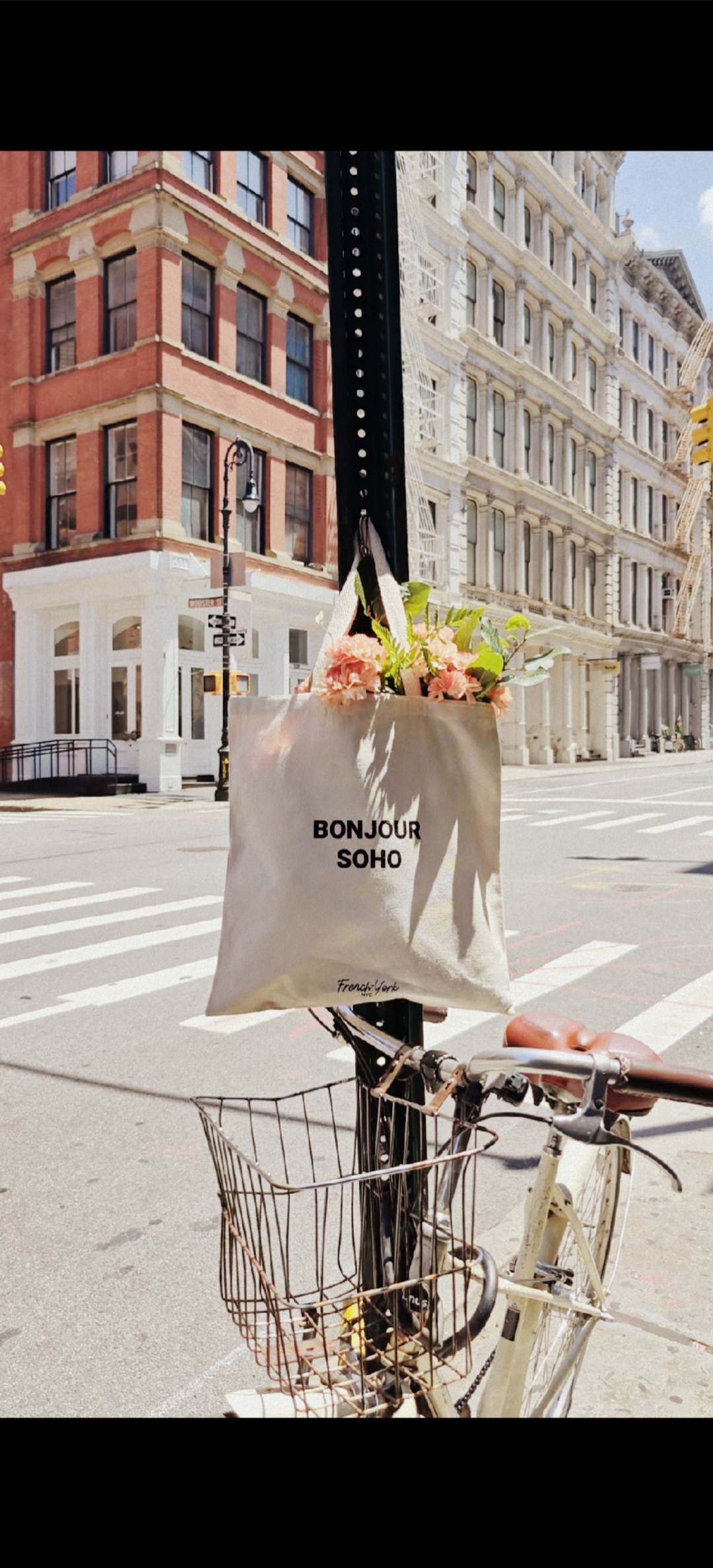 Tote bag Bonjour Soho