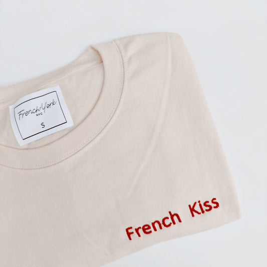 Tee Frenc kiss Wom (men)