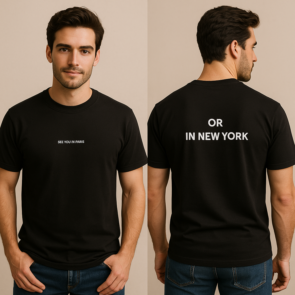 Tee See you in Paris Wom (men)