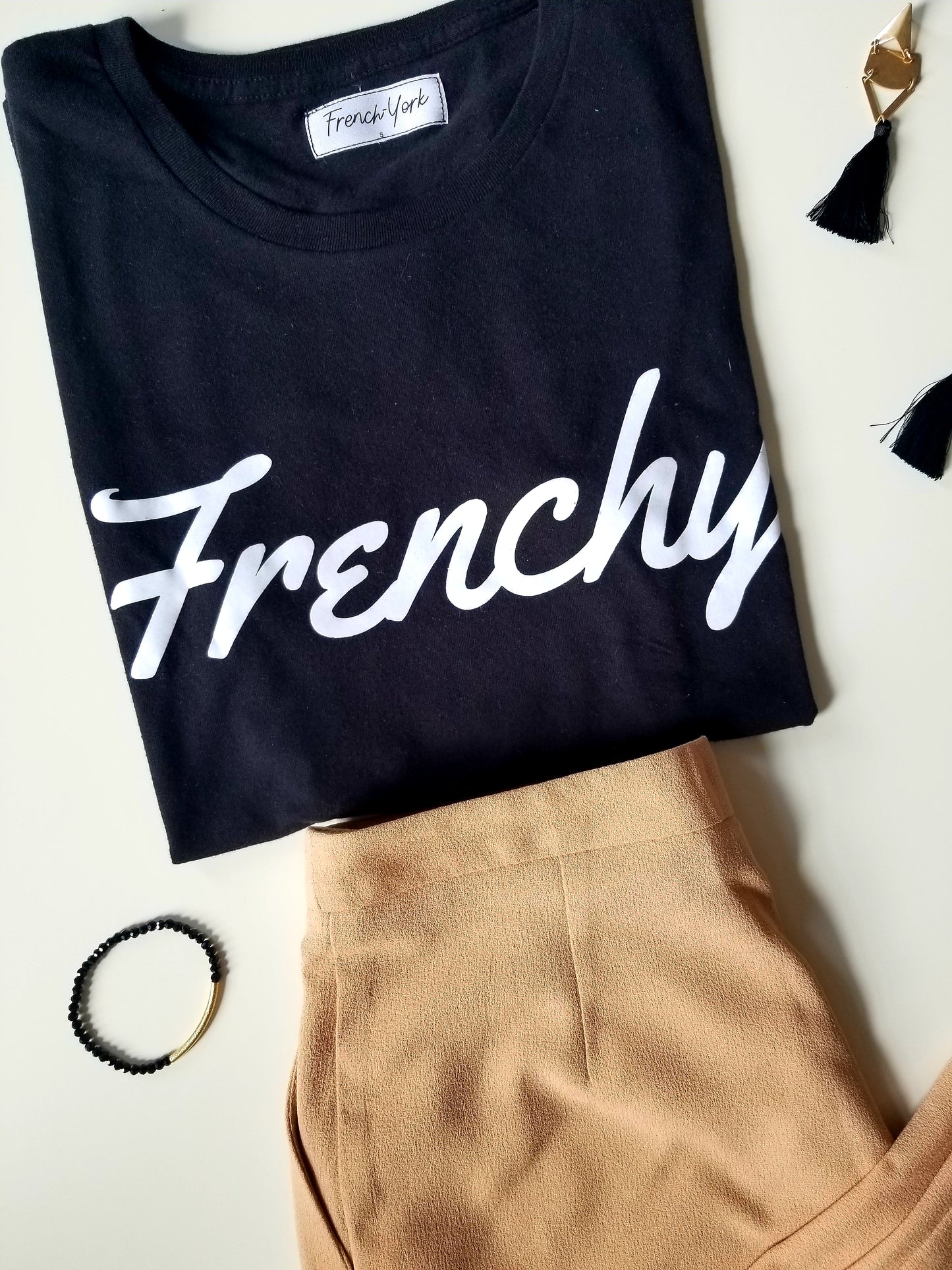 T-shirt Frenchy Black Wom