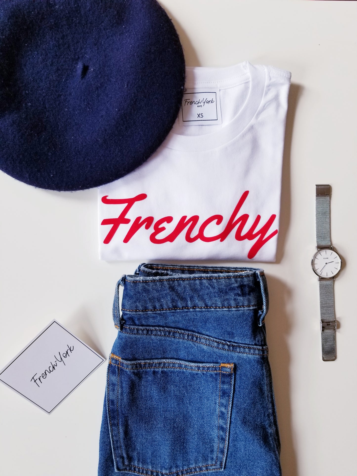 Tee Frenchy red Unisex wom