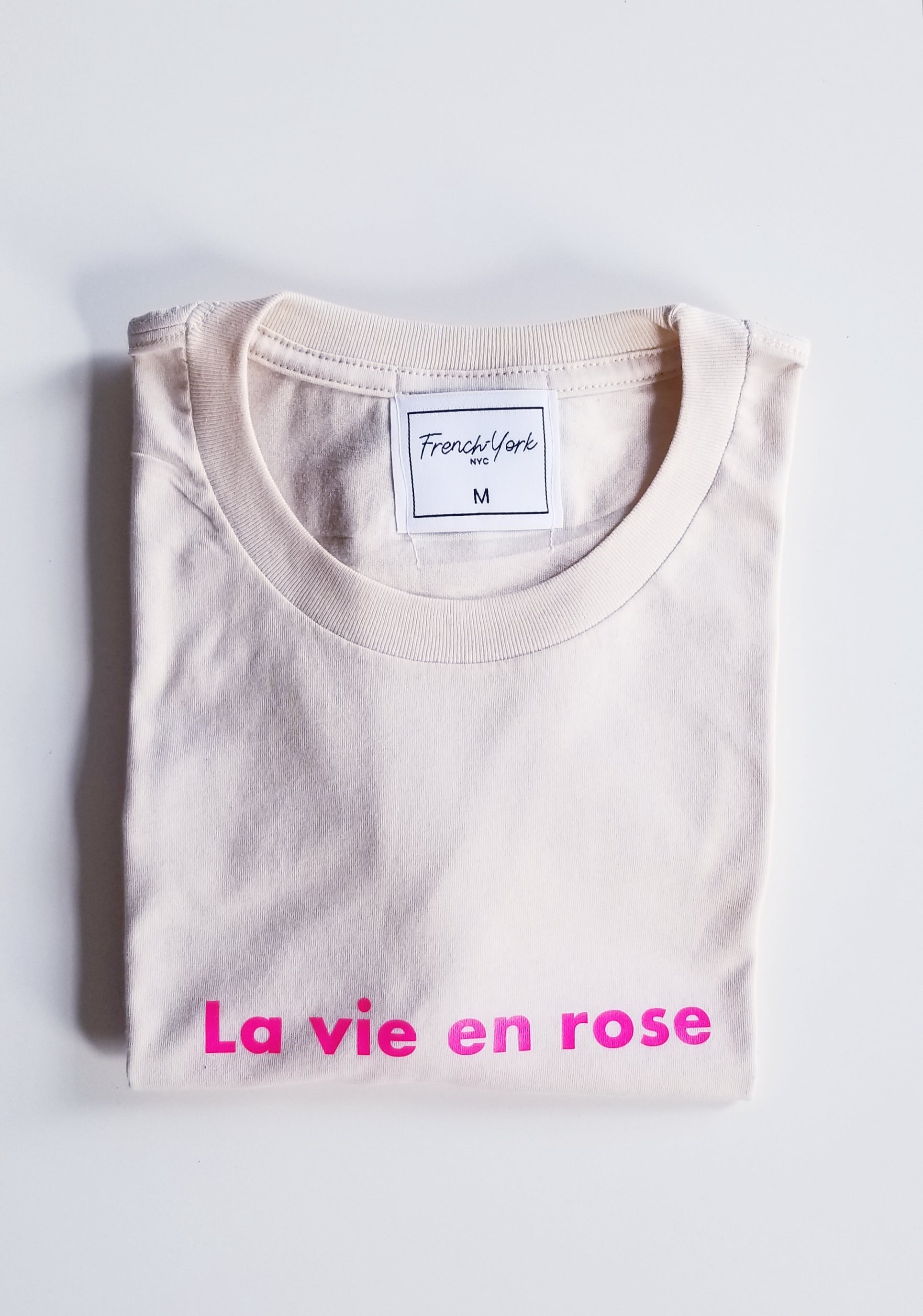 La vie en rose Wom T Shirt French York