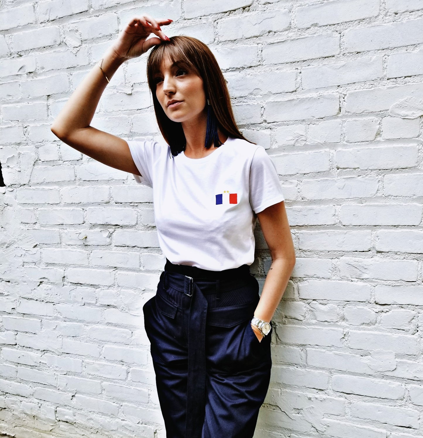 Tee French Flag wom(men)